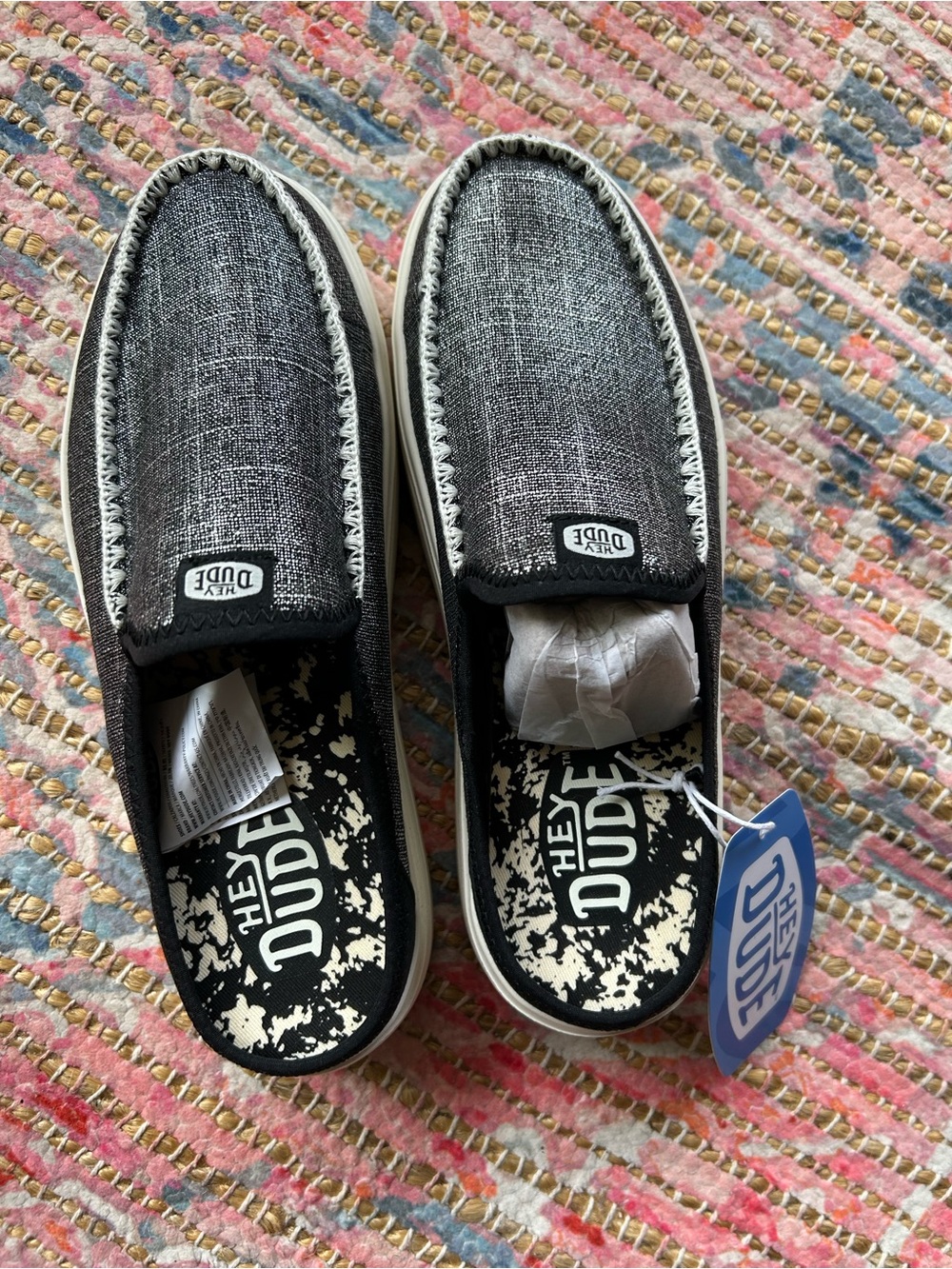 Hey Dude women’s metallic Austin platform slide - Picture 2 of 4
